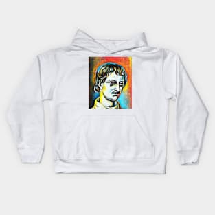 Giordano Bruno Abstract Portrait | Giordano Bruno Artwork 3 Kids Hoodie